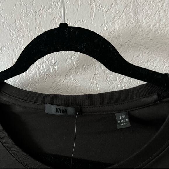 ATM Black Long Sleeve Tee - Picture 4 of 6